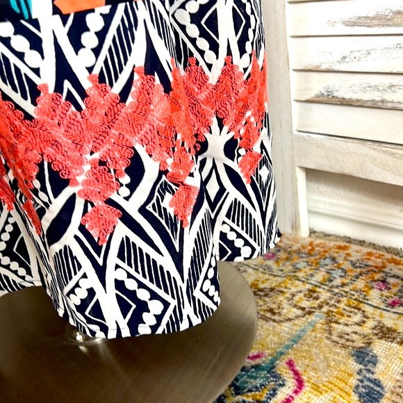 ANTHROPOLOGIE l Floreat Dahlia Key Hole Sleeveless Maxi Dress Size 6 - Picture 10 of 11